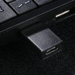 Adaptador de Ligações USB 3.0 Macho para Tipo-C / USB-C Fêmea em Liga de Alumínio, USB 3.0 Macho para Tipo-C Fêmea