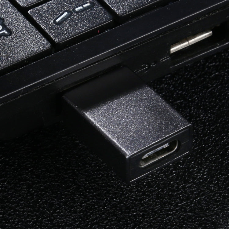Adaptador de Ligações USB 3.0 Macho para Tipo-C / USB-C Fêmea em Liga de Alumínio, USB 3.0 Macho para Tipo-C Fêmea