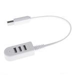 Adaptador HUB USB TPE 30cm USB A para 3 Portas USB Fêmea