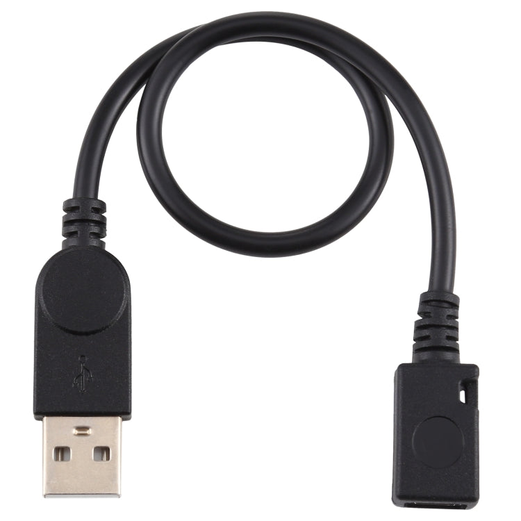 Cabo Conversor USB Macho para Micro USB Fêmea, Comprimento do Cabo: cerca de 22cm