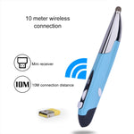 Rato ótico inteligente sem fios PR-06S com 4 teclas e função de caneta stylus, Suporta operação por voz / tradução, Suporta operação por voz / tradução Vermelho, Suporta operação por voz / tradução Cinzento, Suporta operação por voz / tradução Azul