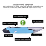 Rato ótico inteligente sem fios PR-06S com 4 teclas e função de caneta stylus, Suporta operação por voz / tradução, Suporta operação por voz / tradução Vermelho, Suporta operação por voz / tradução Cinzento, Suporta operação por voz / tradução Azul