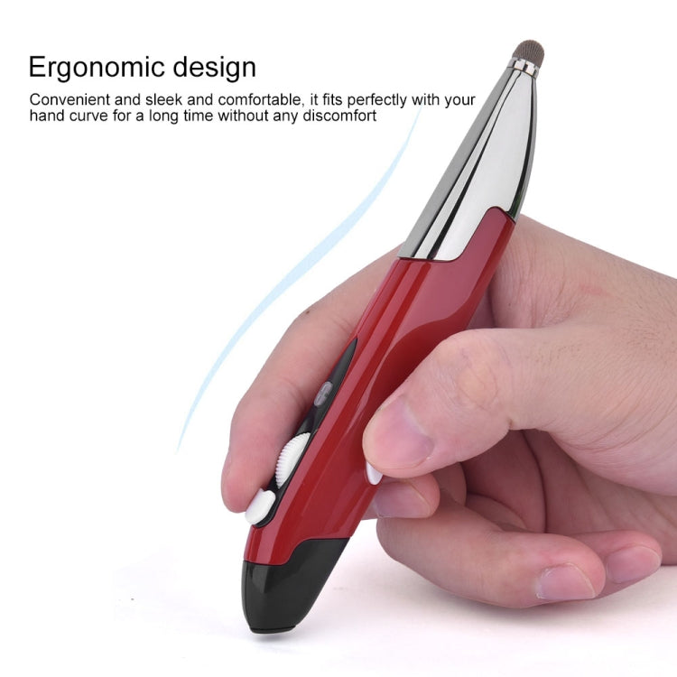 Rato ótico inteligente sem fios PR-06S com 4 teclas e função de caneta stylus, Suporta operação por voz / tradução, Suporta operação por voz / tradução Vermelho, Suporta operação por voz / tradução Cinzento, Suporta operação por voz / tradução Azul
