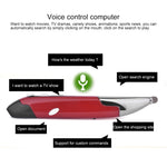 Rato ótico inteligente sem fios PR-06S com 4 teclas e função de caneta stylus, Suporta operação por voz / tradução, Suporta operação por voz / tradução Vermelho, Suporta operação por voz / tradução Cinzento, Suporta operação por voz / tradução Azul