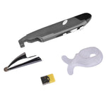 Rato ótico inteligente sem fios PR-06 com 4 teclas e função de caneta stylus, Cinzento, Azul, Vermelho