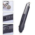 Rato ótico inteligente sem fios PR-08 com 6 teclas, função de caneta stylus e laser, Função laser Vermelho, Função laser Branco, Função laser Preto, Função laser Cinzento, Função laser Azul