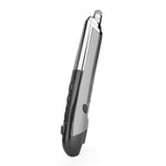 Rato ótico inteligente sem fios PR-08 com 6 teclas, função de caneta stylus e laser, Função laser Vermelho, Função laser Branco, Função laser Preto, Função laser Cinzento, Função laser Azul