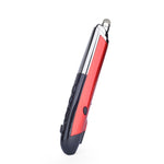 Rato ótico inteligente sem fios PR-08 com 6 teclas, função de caneta stylus e laser, Função laser Vermelho, Função laser Branco, Função laser Preto, Função laser Cinzento, Função laser Azul