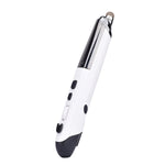 Rato ótico inteligente sem fios PR-08 com 6 teclas, função de caneta stylus e laser, Função laser Vermelho, Função laser Branco, Função laser Preto, Função laser Cinzento, Função laser Azul