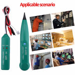 BSIDE MS6812 RJ11 & RJ45 Telephone Line Cable Tracker, Including Sender & Receiver, MS6812