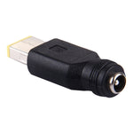 Adaptadores de Energia de Interfaces Fêmea 5.5x2.1mm para Macho Grande Quadrado (Primeira Geração) para Portátil Lenovo, X1 Carbon 2018/2017 & Yoga 2018/2017