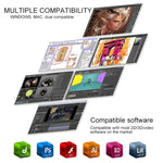 Mesa Gráfica Eletrónica Inteligente VEIKK A30 10x6 polegadas 5080 LPI com Interface Type-c, A30