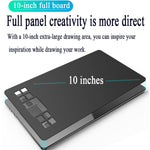 VEIKK A50 Mesa Gráfica Eletrónica Inteligente de 10x6 polegadas 5080 LPI, com Interface Tipo-c, A50