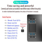 VEIKK A50 Mesa Gráfica Eletrónica Inteligente de 10x6 polegadas 5080 LPI, com Interface Tipo-c, A50