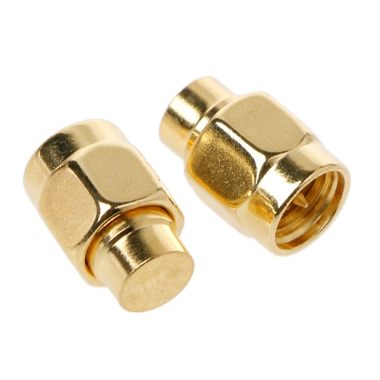 2 PCS Terminação de Carga SMA Macho de 50 Ohm Conector RF Coaxial, Carga SMA Macho