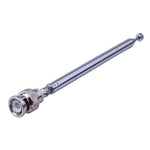 Antena Telescópica com Conector BNC, Comprimento Máximo: 45cm, Antena FM (BNC)
