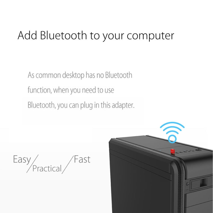 Adaptador USB Bluetooth 4.0 ORICO BTA-403 com velocidade de transferência de 3Mbps