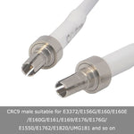 Antena 4G 28dBi com Conector CRC9 Macho para Roteador 4G LTE FDD/TDD, CRC9 Macho