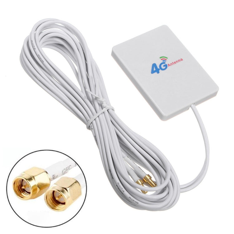 Antena 4G 28dBi com Conector SMA Macho para Roteador 4G LTE FDD/TDD, SMA Macho