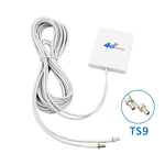 Antena 4G 28dBi com Conector TS9 Macho para Router 4G LTE FDD/TDD, TS9 Macho
