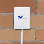 Antena 4G 28dBi com Conector TS9 Macho para Router 4G LTE FDD/TDD, TS9 Macho