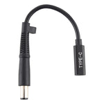 Cabo adaptador de carregador de energia DP USB-C / Type-C para 7.4 x 0.6mm para HP, 2.4 x 0.6mm