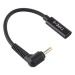 Cabo adaptador de carregador de energia USB-C / Type-C para 4.0 x 1.7mm, 4.0 x 1.7mm