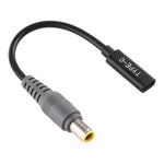 Cabo adaptador de carregador de energia USB-C / Type-C para 7.9 x 5.5mm, 7.9 x 5.5mm