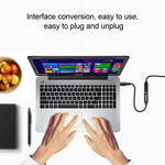 Cabo adaptador de carregador de energia USB-C / Type-C para 7.9 x 5.5mm, 7.9 x 5.5mm