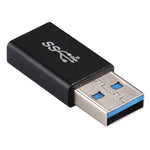 Extensor Conversor Acoplador USB 3.0 Fêmea para USB 3.0 Macho, Fêmea para Macho