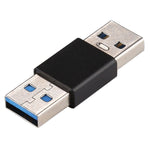 Extensor Conversor Acoplador USB 3.0 Macho para USB 3.0 Macho, Macho para Macho