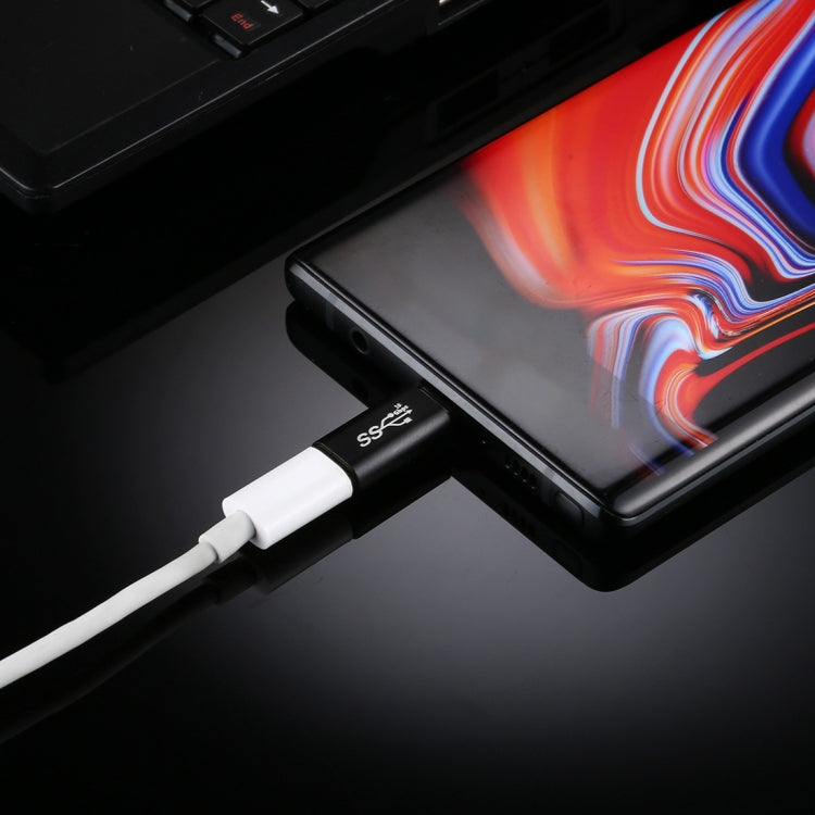 Adaptador Conversor USB-C / Type-C Fêmea para Macho, Fêmea para Macho