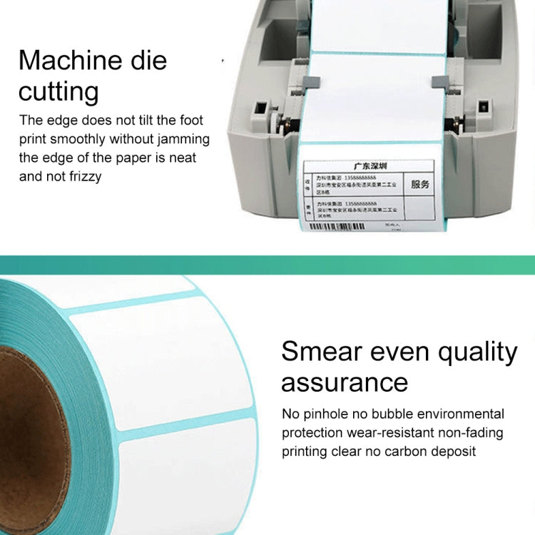 Papel Autocolante Térmico para Etiquetas de Código de Barras 80mm x 40mm 800 Folhas, 80mm x 40mm 800 Folhas