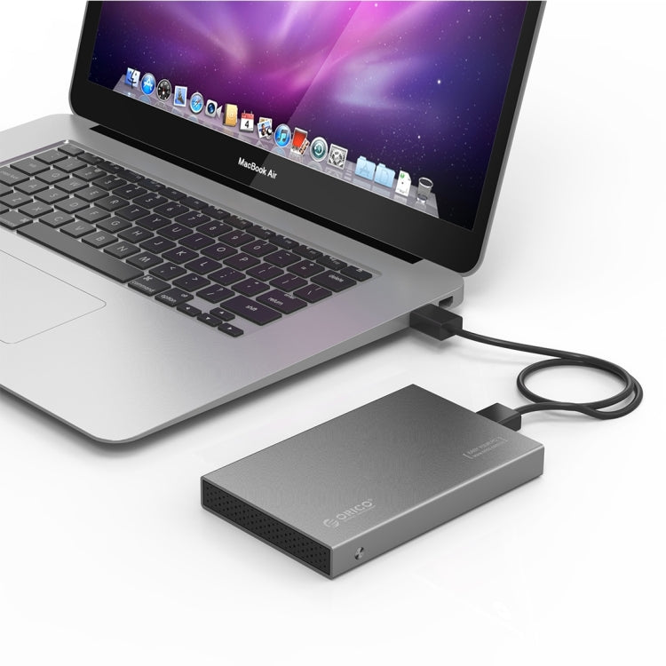 ORICO 2518S3 Caixa Externa para Disco Rígido USB3.0 para HDD / SSD SATA 2.5 polegadas de 7mm & 9.5mm