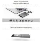 ORICO 2518S3 Caixa Externa para Disco Rígido USB3.0 para HDD / SSD SATA 2.5 polegadas de 7mm & 9.5mm