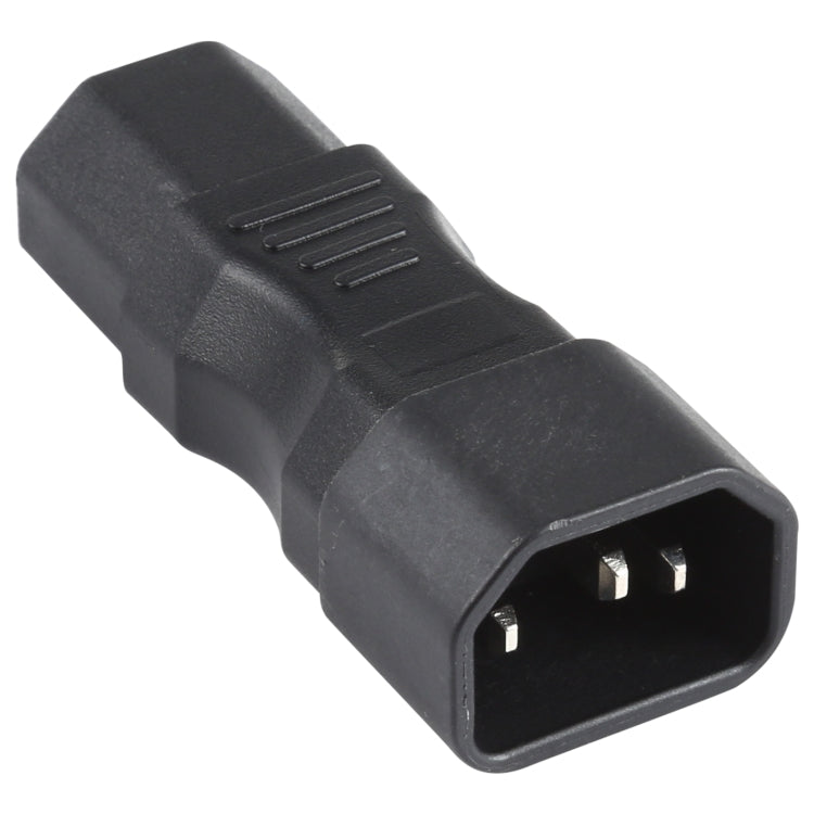 Adaptador Conversor de Ficha de Energia AC C13 para C15 com Ranhura, C13 para C15 com Ranhura