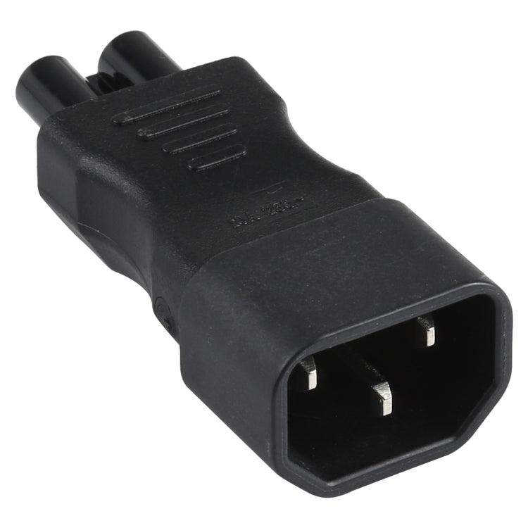 Adaptador de ficha de alimentação AC de C5 para C14, C5 para C14