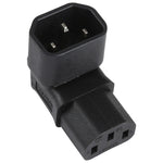 Adaptador Conversor de Ficha de Energia AC C13 para C14 Cotovelo (Para Cima), C13 para C14 Cotovelo Para Cima