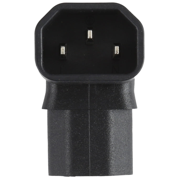 Adaptador Conversor de Ficha de Energia AC C13 para C14 Cotovelo (Para Cima), C13 para C14 Cotovelo Para Cima