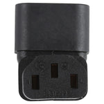 Adaptador Conversor de Ficha de Energia AC C13 para C14 Cotovelo (Para Cima), C13 para C14 Cotovelo Para Cima