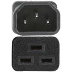 Adaptador Conversor de Tomada de Energia AC C14 para C19, C14 para C19