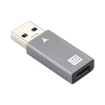 Conversor USB-C / Tipo-C Fêmea para USB 3.0 Macho, Adaptador de Sincronização de Dados 10Gbps, Tipo-C Fêmea para USB 3.0