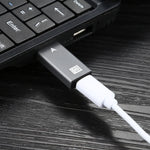 Conversor USB-C / Tipo-C Fêmea para USB 3.0 Macho, Adaptador de Sincronização de Dados 10Gbps, Tipo-C Fêmea para USB 3.0