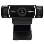 Logitech C922 Webcam HD 1080P com Foco Automático e 2 Microfones Omnidirecionais
