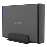 ORICO 7688C3 Caixa Externa para Disco Rígido Móvel USB-C / Tipo-C de 8TB e 3,5 polegadas com Base Destacável, Comprimento do Cabo: 1m