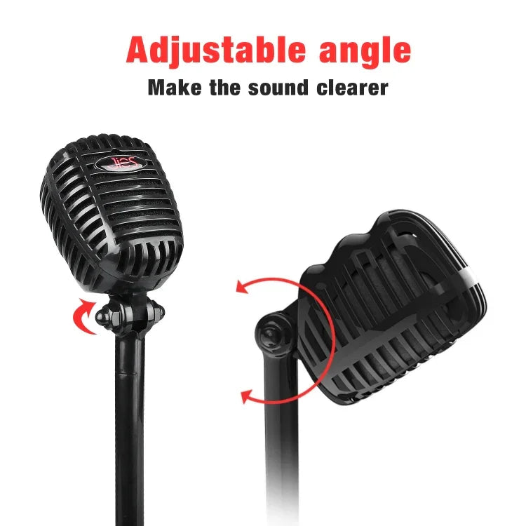 Dispositivo de Microfone USB para Chat de Voz e Videoconferência Rotativo 360 Graus sem Motor, Comprimento do Cabo: 2,2m