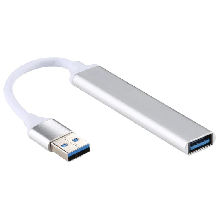 Adaptador HUB A-809 com 4 Portas USB 3.0 em Liga de Alumínio, A-809
