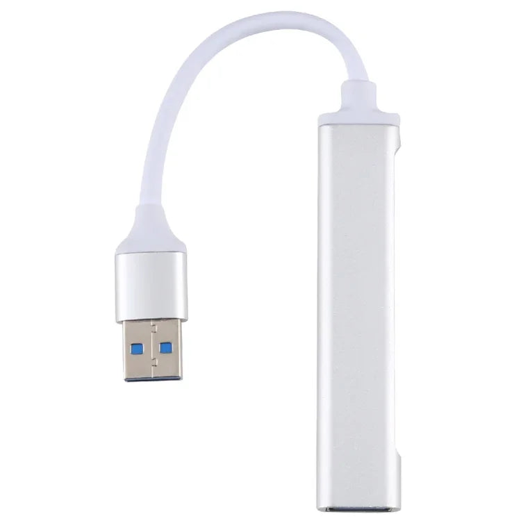 Adaptador HUB A-809 com 4 Portas USB 3.0 em Liga de Alumínio, A-809