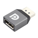 Adaptador Display Port Fêmea para Display Port Macho, DP Fêmea para DP Macho