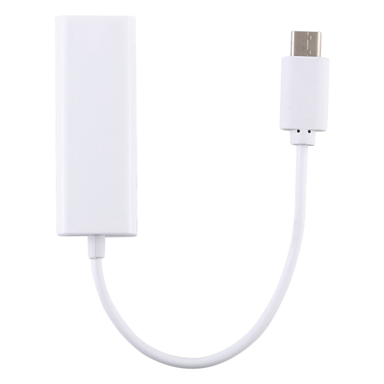 Adaptador Ethernet USB-C / Tipo-C KY-RTL8152B 10 / 100 Mbps, Placa de Rede USB Tipo-C 100Mbps